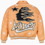 Chaquetas de cuero genuino de alta calidad, chaqueta de aviador de cuero personalizada para hombre.