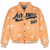 High Quality Genuine Leather Jackets Custom Men's Leather Aviator Jacket for Men