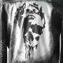 Chaqueta de cuero genuino personalizada para hombre, diseño de remaches de estilo urbano, chaqueta de motociclista