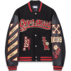 High Quality Custom Vintage Patchwork Leather Jacket Embroidery Patches Oversize Letterman Baseball Bomber Varsity Jacket