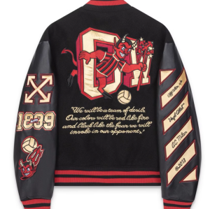 Hochwertige, individuelle Vintage-Patchwork-Lederjacke mit Stickereien, Oversize-Letterman-Baseball-Bomber-College-Jacke