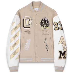 Benutzerdefinierte Patchwork PU Leder Stickerei Patches Letterman Varsity Jacke Bomber Baseball Jacke