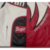 High Street Bomber Leather Jackets Custom Embroidery Men PU Leather Motorcycle Biker Jacket