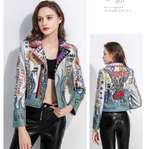 Damen Motorrad Biker Lederjacke Hersteller