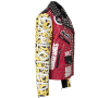 Giacca da motociclista in pelle da donna con rivetti steampunk, realizzata a mano da OEM High Street