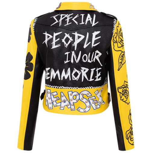 New Design Women PU Leather Jacket High Street Motocycle Biker Jacket For Ladies