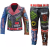 Women Rivets Leather Biker Jacket OEM Service