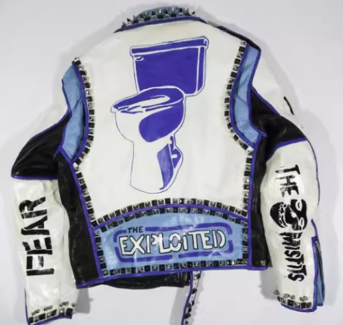 Women Punk Rivets Rock Style Motorcycle Biker Leather Jacket