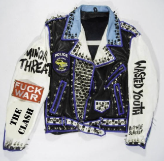 Women Punk Rivets Rock Style Motorcycle Biker Leather Jacket