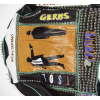 Men's High Street Rivets Punk Genuine Leather Biker Motorcycle Jacket