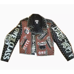 Top Grade Genuine Leather Biker Motorcycle Jacket  For Men