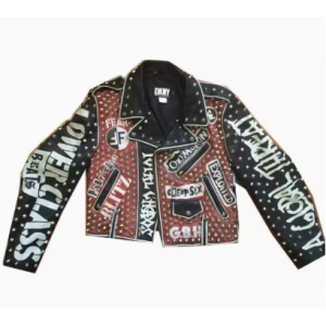Top Grade Genuine Leather Biker Motorcycle Jacket  For Men