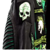 Punk Style Bad Boy High Street Genuine Leather Jacket For Men