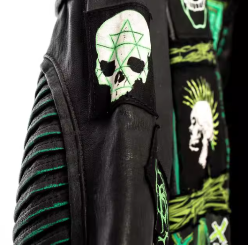 Punk Style Bad Boy High Street Genuine Leather Jacket For Men