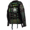 Punk Style Bad Boy High Street Genuine Leather Jacket For Men