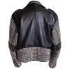 Rock Rivets Men's Genuine Leather Jacket  Cowhide Leather Jacket  For Men