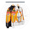 Customized Leather Ghost Rider Jacket Mens High Quality Design Motorcycle Biker Jacket Manufacturer
