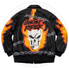 Customized Leather Ghost Rider Jacket Mens High Quality Design Motorcycle Biker Jacket Manufacturer