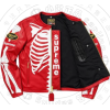 Customized Leather Bones Jacket Mens High Quality Design Motorcycle Biker Jacket Manufacturer