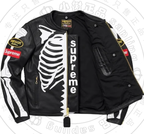 Customized Leather Bones Jacket Mens High Quality Design Motorcycle Biker Jacket Manufacturer