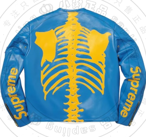 Customized Leather Bones Jacket Mens High Quality Design Motorcycle Biker Jacket Manufacturer