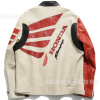 Customized Vegan Motorcycle Leather Jacket Embroidery Biker Jacket Manufacturer
