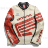 Customized Vegan Motorcycle Leather Jacket Embroidery Biker Jacket Manufacturer