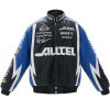 OEM High Streeet Motorcycle Riding Leather Jacket  PU Embroidery Leather Biker Jacket