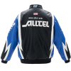 OEM High Streeet Motorcycle Riding Leather Jacket  PU Embroidery Leather Biker Jacket