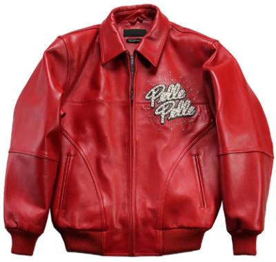 Custom Men's Genuine Leather Bomber Jacket High Street Sheepskin Leather Aviator Jacket Manufacture