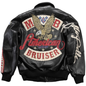 OEM Men's Real Leather Jacket  Sheepskin Leather Aviator Jacket Manufacture