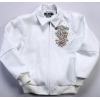 Custom Men's Genuine Leather Bomber Jacket Letterman Sheepskin Leather Varisity Jacket Manufacture