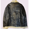 New Arrival Men's Leather Shearing Jacket B3 Vintage Genuine Aviator Flight Leather Jacket Custom