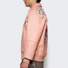 OEM Men's Lambskin Leather Aviator Jackets Custom Complex Embroidery Design Varsity Jacket Manufacturer