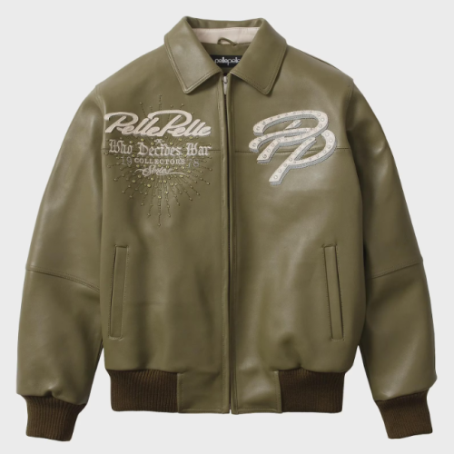 Custom Fall Men's Lambskin Leather Aviator Jackets OEM Embroidery Bomber Varsity Jacket Manufacturer