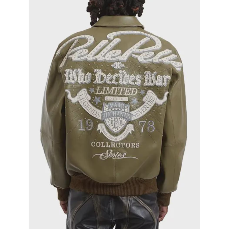 Custom Fall Men's Lambskin Leather Aviator Jackets OEM Embroidery Bomber Varsity Jacket Manufacturer