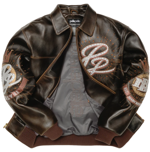 OEM Oversized Lambskin Leather Applique Custom Eagle Graphic Aviator Varsity Jacket For Men