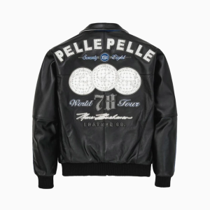 Custom Men's Sheepskin Leather Varsity Jacket Letterman Baseball Jacket Manufacture