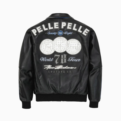 Custom Men's Sheepskin Leather Varsity Jacket Letterman Baseball Jacket Manufacture