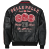 Custom Men's Sheepskin Leather Varsity Jacket Letterman Baseball Jacket Manufacture