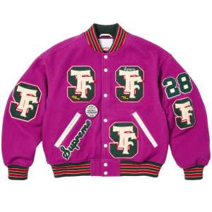 OEM Men's Lambskin Letterman Jackets Custom Embroidery Varsity Aviator Jacket Manufacturer