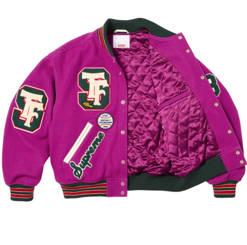 OEM Men's Lambskin Letterman Jackets Custom Embroidery Varsity Aviator Jacket Manufacturer
