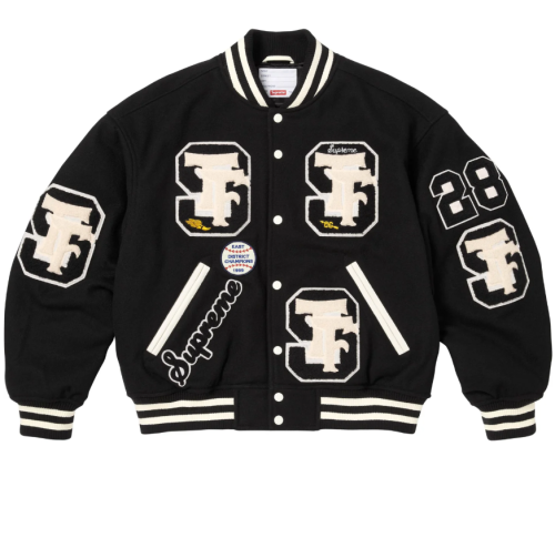 OEM Men's Lambskin Letterman Jackets Custom Embroidery Varsity Aviator Jacket Manufacturer