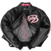 Custom Men's Lambskin Leather Aviator Jackets OEM Pelle Pelle Style Varsity Jacket Manufacturer