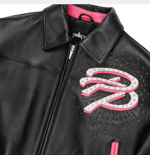 Custom Men's Lambskin Leather Aviator Jackets OEM Pelle Pelle Style  Varsity Jacket Manufacturer
