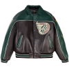 OEM Men's Genuine Leather Jacket Custom Lambskin AVIREX Style Aviator Bomber Jacket Manufacturer