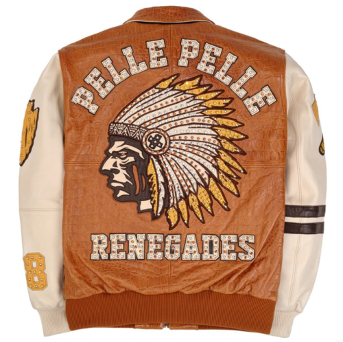 Custom Men's Genuine Leather Bomber Jacket OEM Leather Varsity Jacket Manufacture