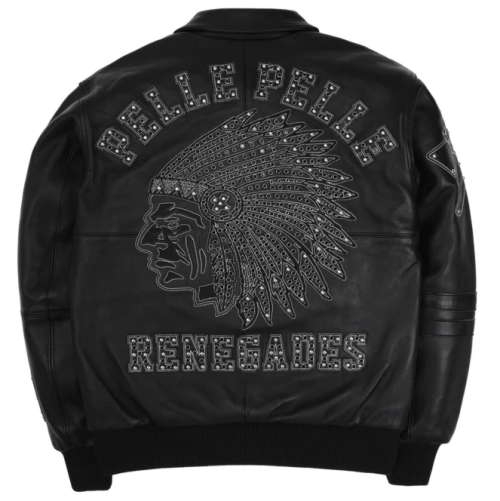 Custom Men's Genuine Leather Bomber Jacket OEM Leather Varsity Jacket Manufacture