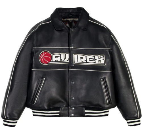 2025 FW New Arrival OEM AVIREX Style Lambskin Varsity Jacket Custom Men's Fall Leather Aviator Bomber Jacket Manufacture