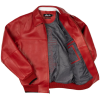 Custom Pelle Pelle Men's Genuine Leather Bomber Jacket High Street Sheepskin Leather Aviator Jacket Manufacture